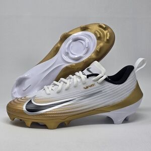Nike Vapor Speed 3 White Metallic Gold Black FB3303-103 Men’s Size 8.5 New